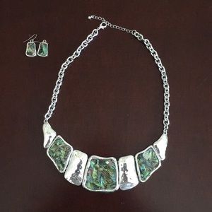 Chico’s statement necklace with matching earrings